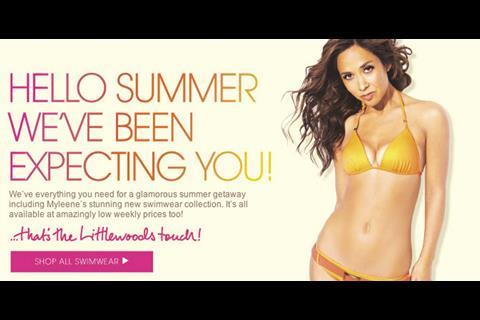 Etailer Littlewoods launched an interactive TV advert featuring audio recognition technology